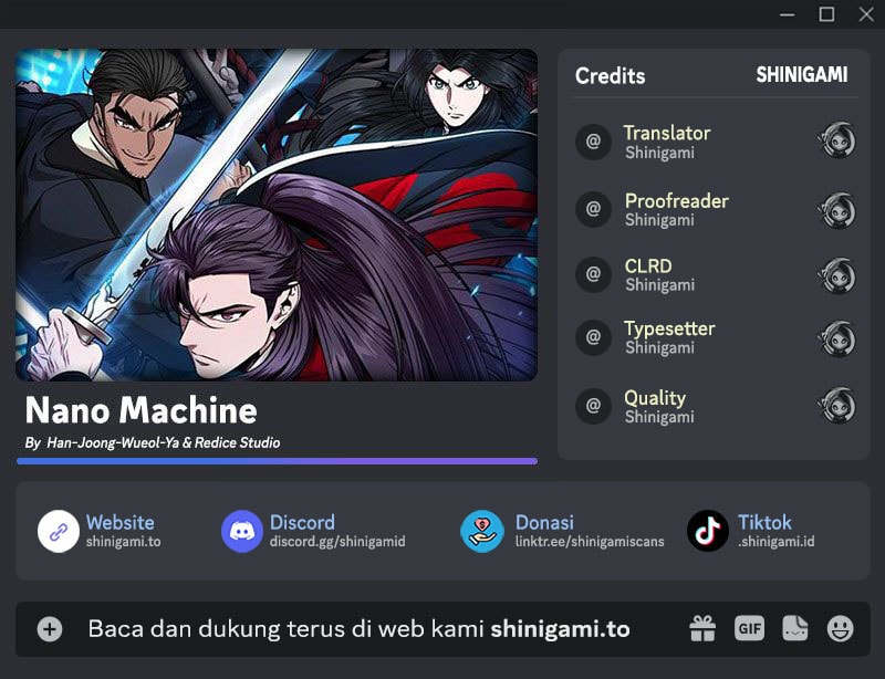 Komik Nano Machine Chapter 276 gambar nomor 1