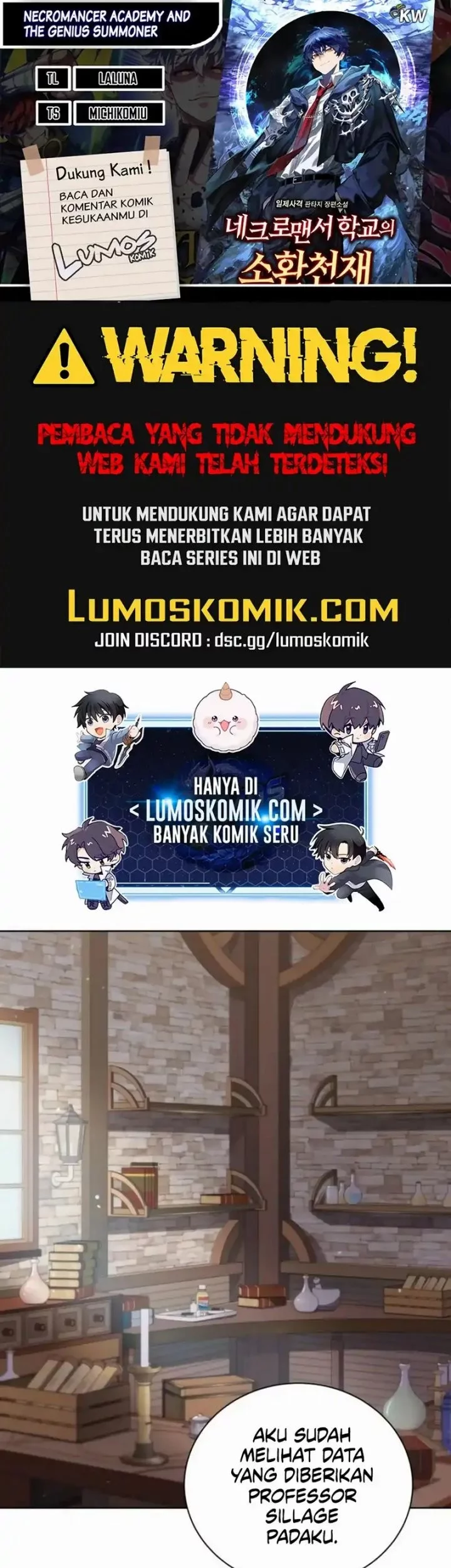 Komik Necromancer Academy’s Genius Summoner Chapter 200 gambar nomor 1