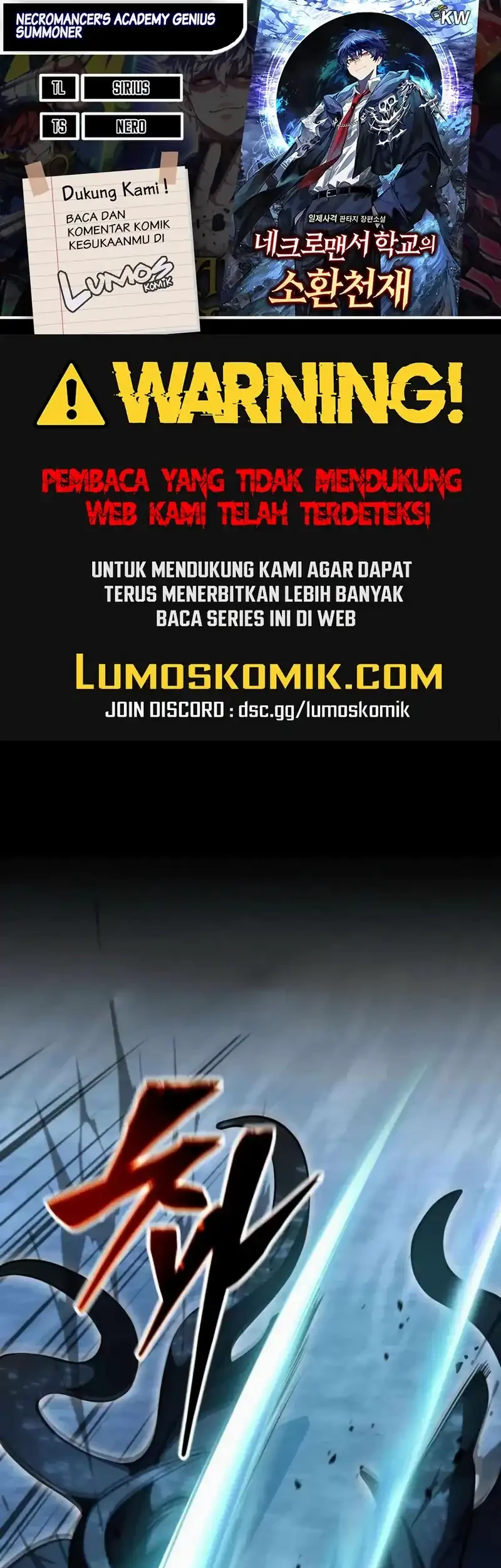 Komik Necromancer Academy’s Genius Summoner Chapter 202 gambar nomor 1