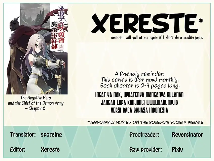 Negatibu Yuusha to Maougun Kanbu Chapter 8 Gambar 7