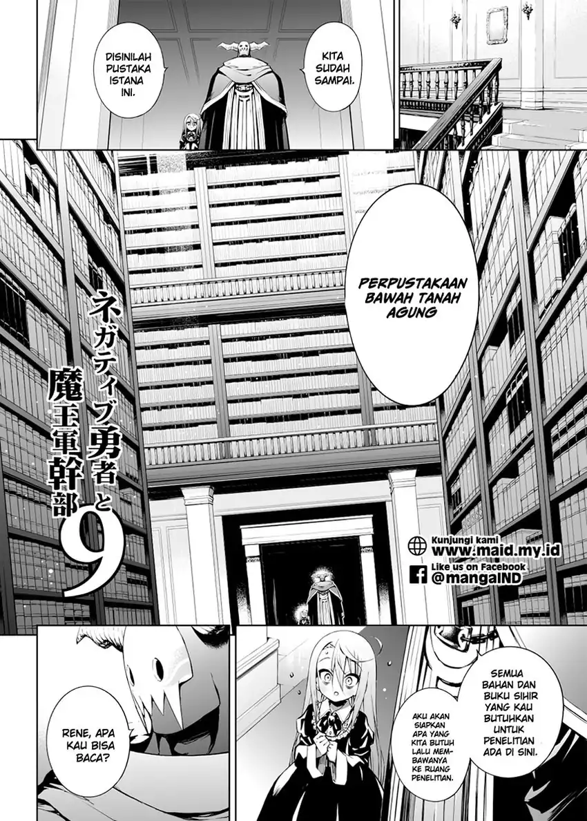 Negatibu Yuusha to Maougun Kanbu Chapter 9 Gambar 4