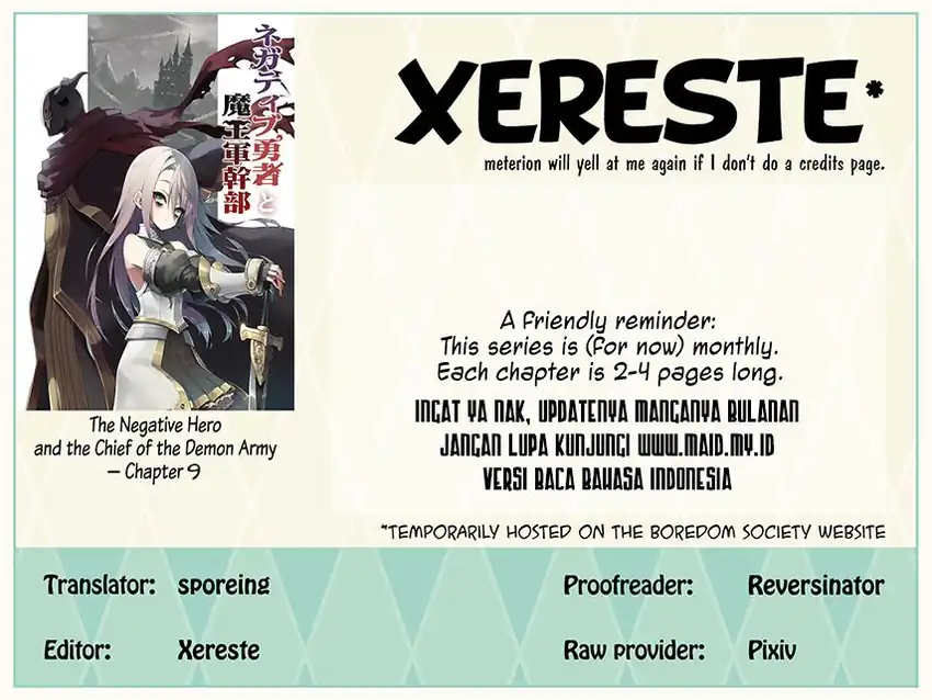 Negatibu Yuusha to Maougun Kanbu Chapter 9 Gambar 9