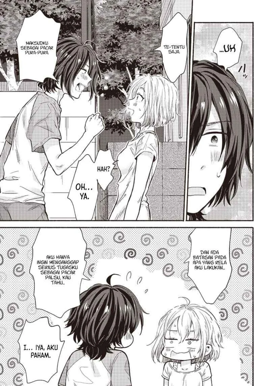 Nee, Mou Isso Tsukiacchau? Osananajimi no Bishoujo ni Tanomarete, Camo Kareshi Hajimemashita Chapter 14 Gambar 4