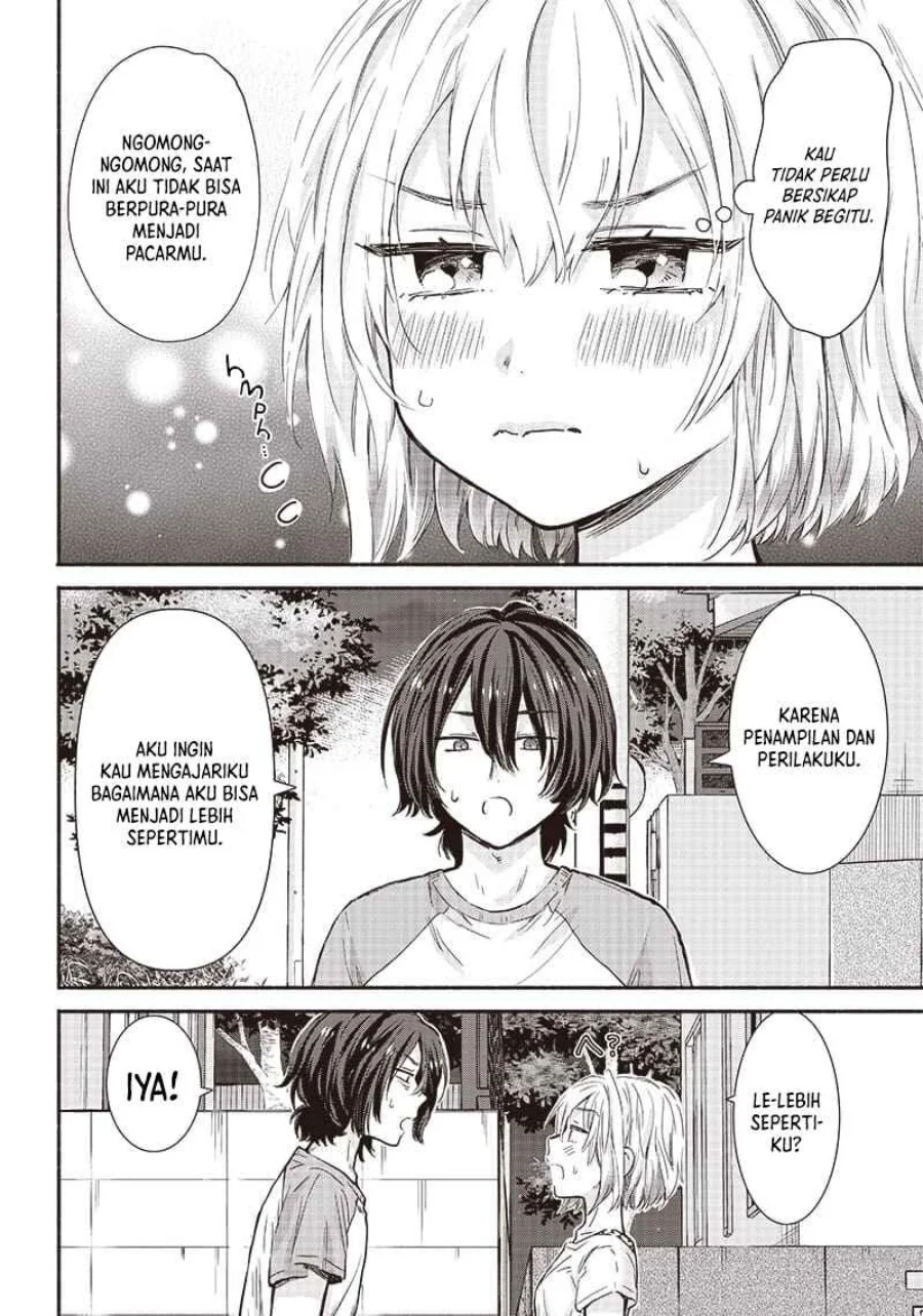 Nee, Mou Isso Tsukiacchau? Osananajimi no Bishoujo ni Tanomarete, Camo Kareshi Hajimemashita Chapter 14 Gambar 5