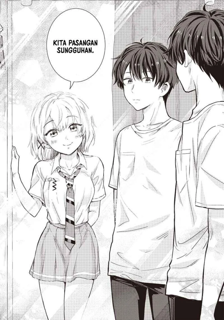 Nee, Mou Isso Tsukiacchau? Osananajimi no Bishoujo ni Tanomarete, Camo Kareshi Hajimemashita Chapter 16 Gambar 14