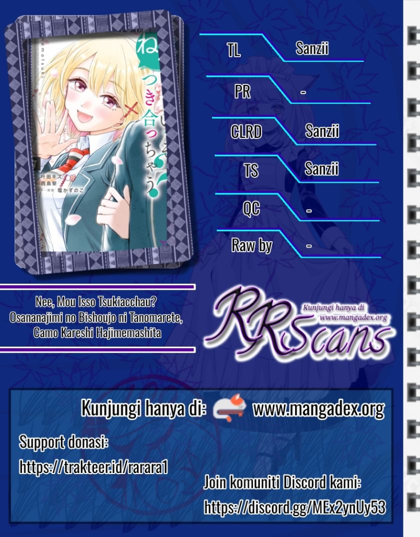 Komik Nee, Mou Isso Tsukiacchau? Osananajimi no Bishoujo ni Tanomarete, Camo Kareshi Hajimemashita Chapter 10 gambar nomor 1