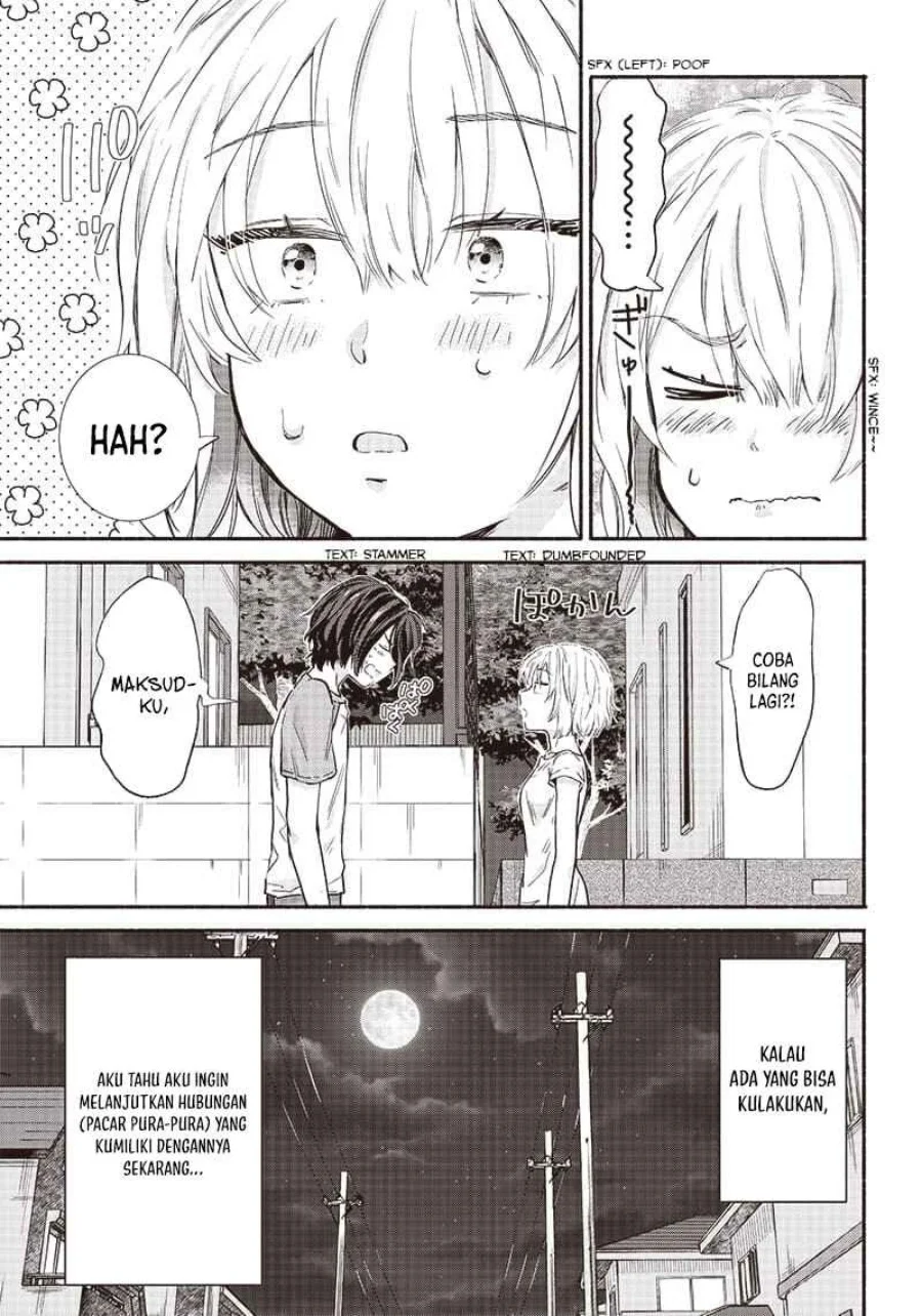 Nee, Mou Isso Tsukiacchau? Osananajimi no Bishoujo ni Tanomarete, Camo Kareshi Hajimemashita Chapter 13 Gambar 18