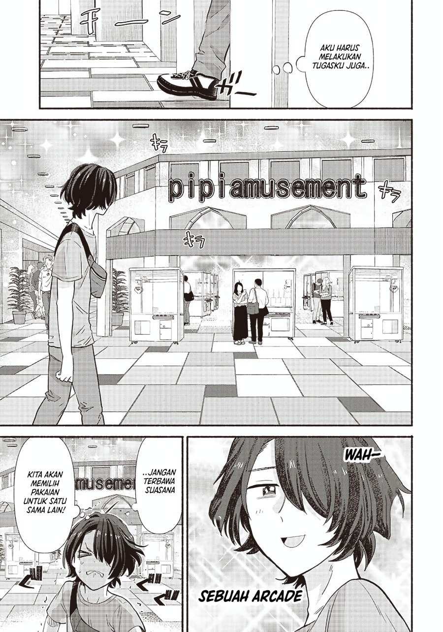 Nee, Mou Isso Tsukiacchau? Osananajimi no Bishoujo ni Tanomarete, Camo Kareshi Hajimemashita Chapter 8 Gambar 6