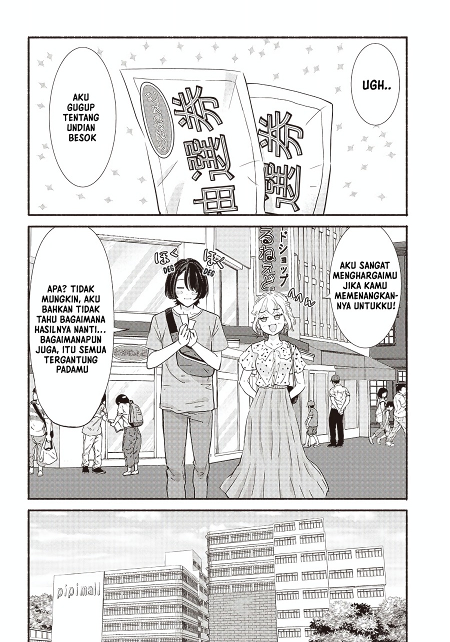 Nee, Mou Isso Tsukiacchau? Osananajimi no Bishoujo ni Tanomarete, Camo Kareshi Hajimemashita Chapter 8 Gambar 3