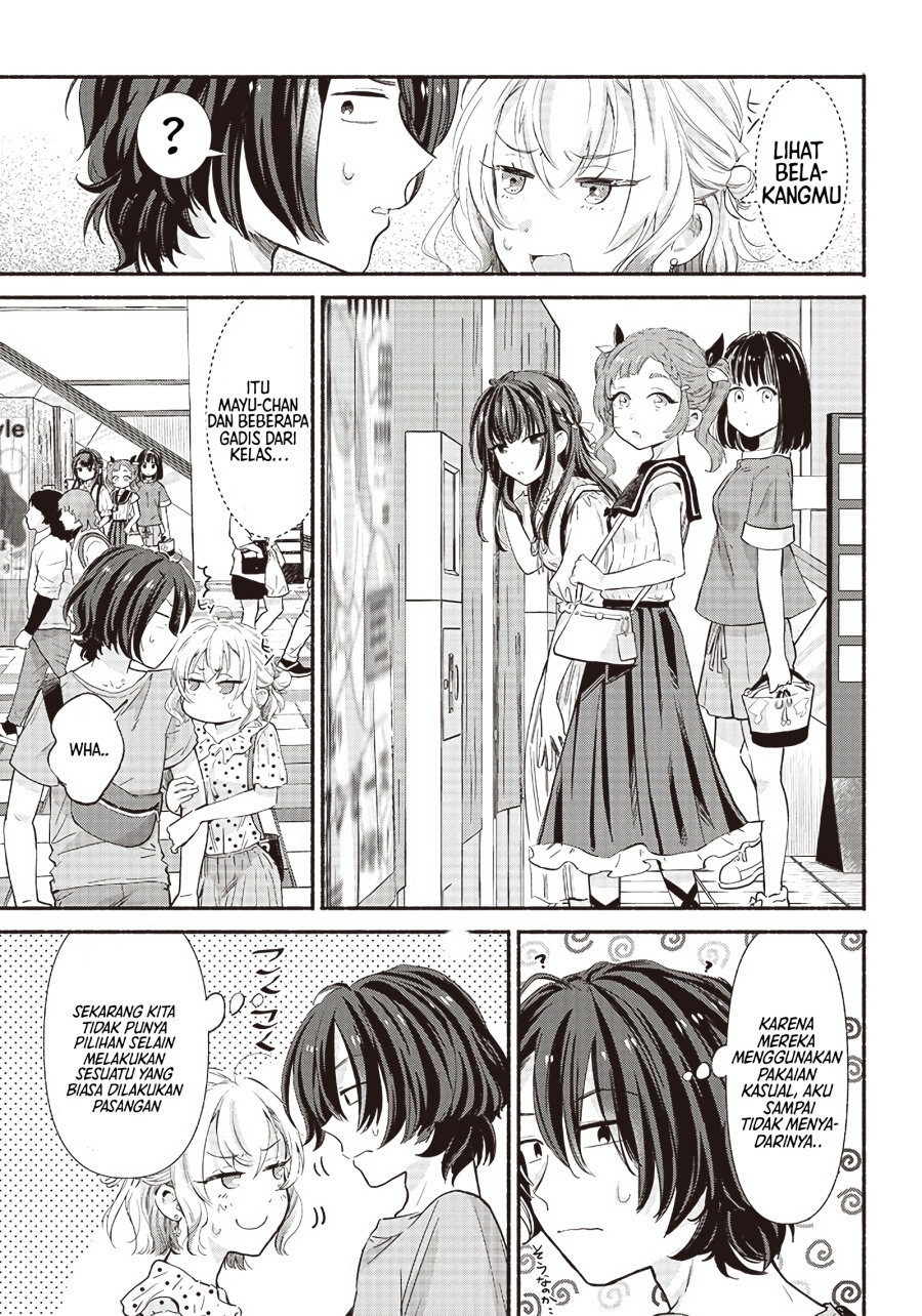 Nee, Mou Isso Tsukiacchau? Osananajimi no Bishoujo ni Tanomarete, Camo Kareshi Hajimemashita Chapter 9 Gambar 4