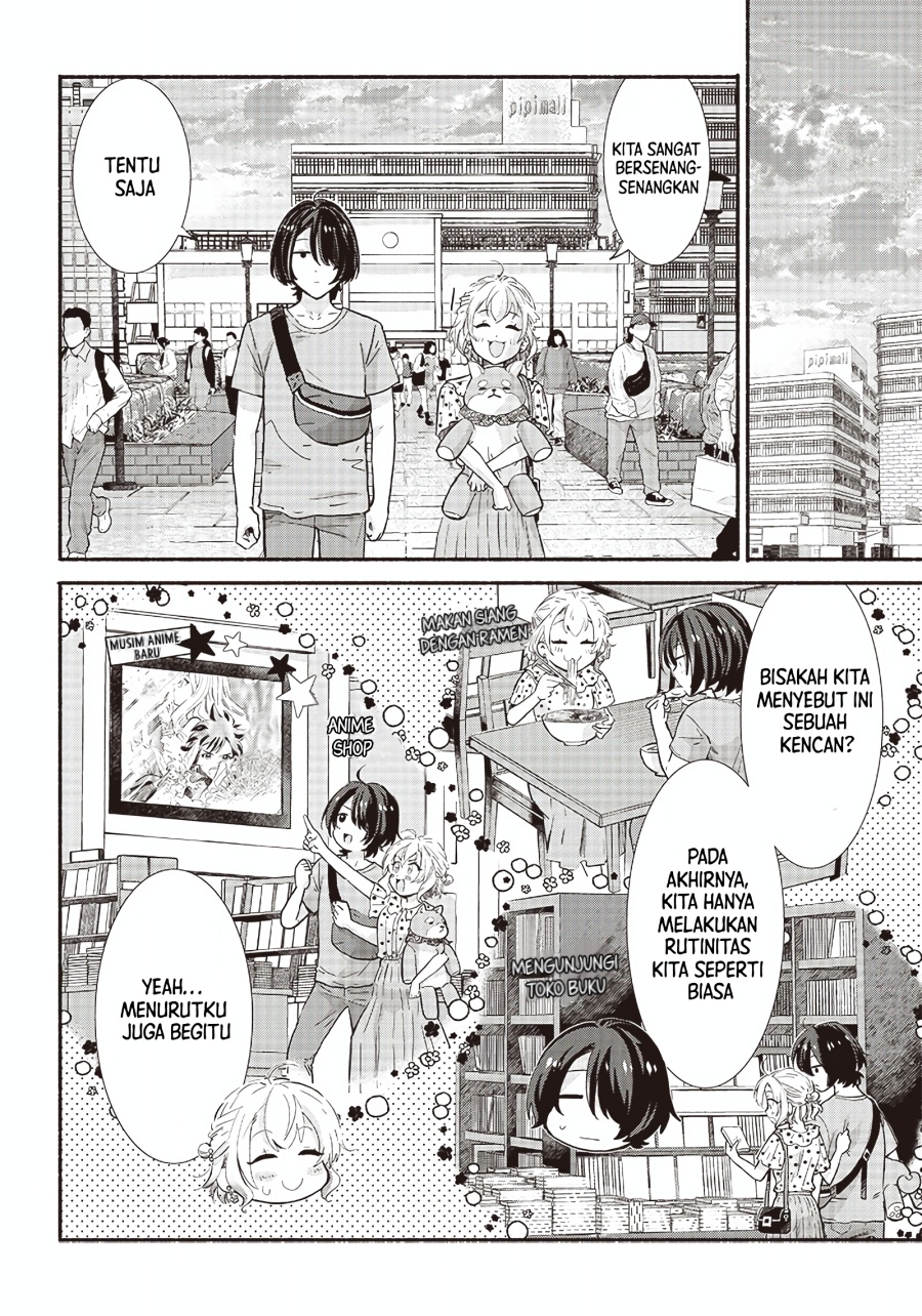 Nee, Mou Isso Tsukiacchau? Osananajimi no Bishoujo ni Tanomarete, Camo Kareshi Hajimemashita Chapter 9 Gambar 11