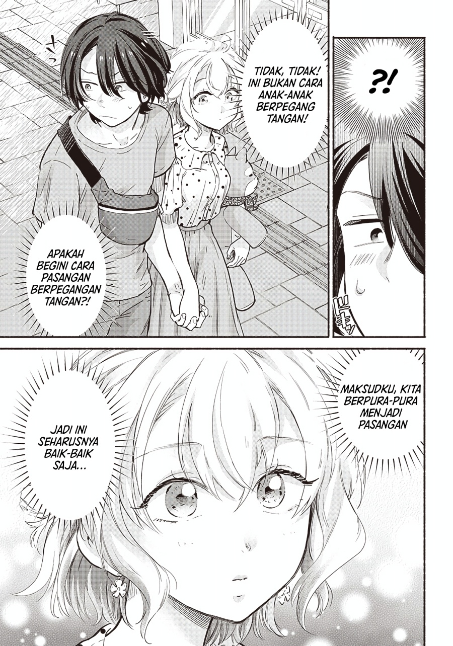 Nee, Mou Isso Tsukiacchau? Osananajimi no Bishoujo ni Tanomarete, Camo Kareshi Hajimemashita Chapter 9 Gambar 16