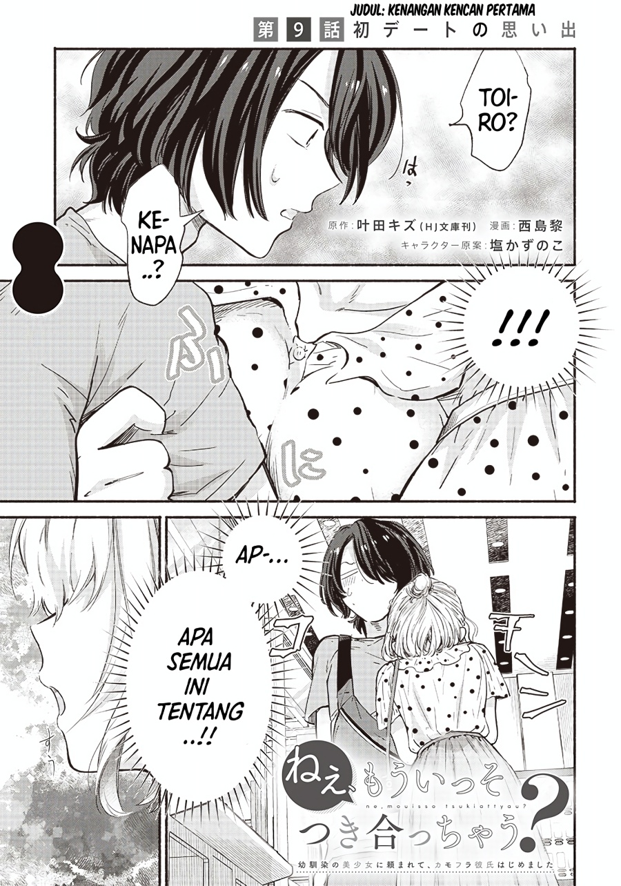 Manga Nee, Mou Isso Tsukiacchau? Osananajimi no Bishoujo ni Tanomarete, Camo Kareshi Hajimemashita Chapter 9 gambar nomor 2