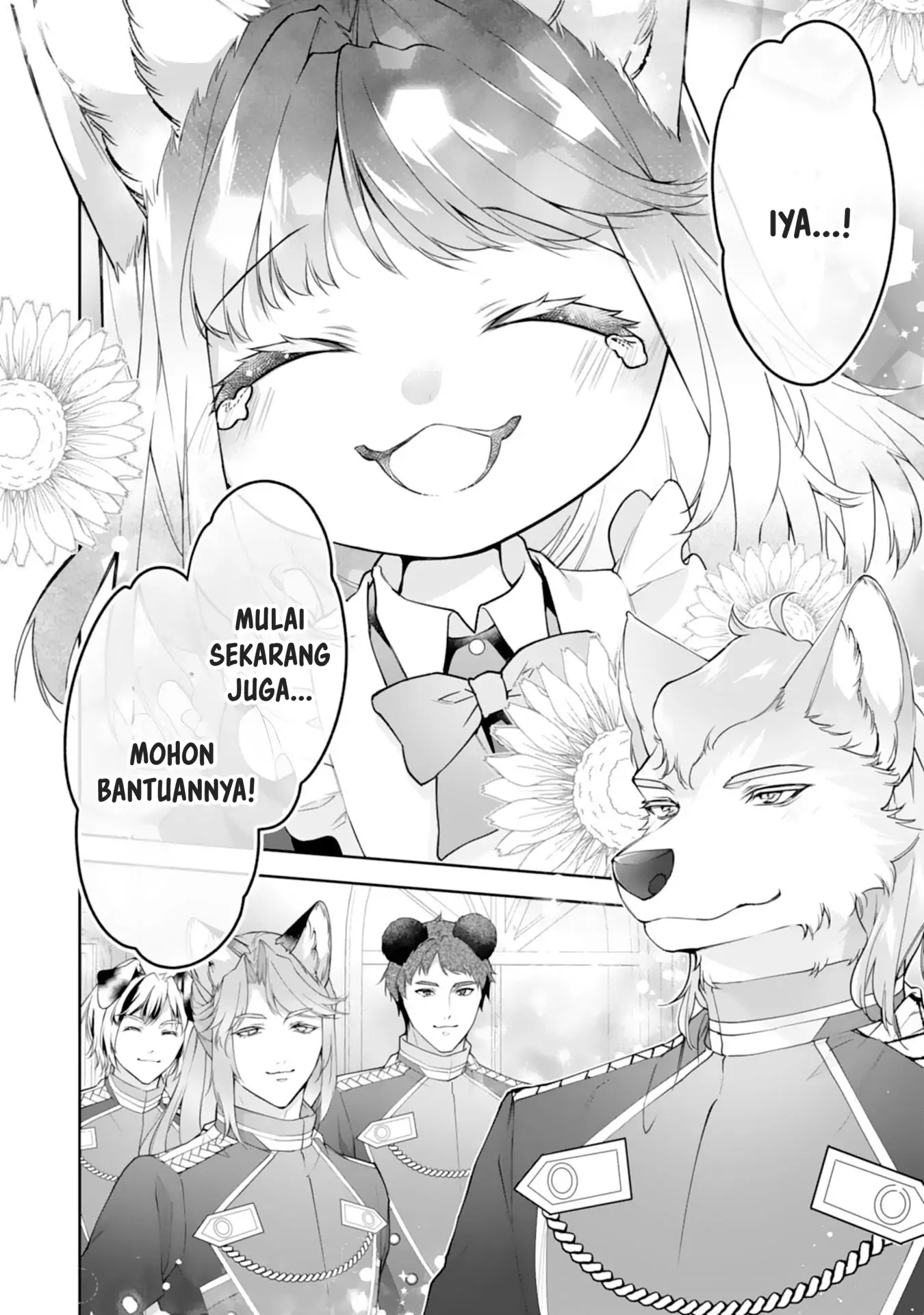 Neko Neko Youjo no Aijou Gohan ~Isekai de Mofumofu-tachi ni Ryouri wo Tsukurimasu!~ Chapter 13 Gambar 18