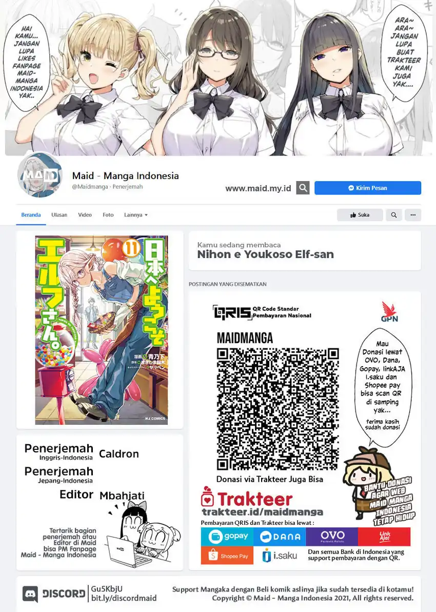 Manga Nihon e Youkoso Elf-san Chapter 66 gambar nomor 2