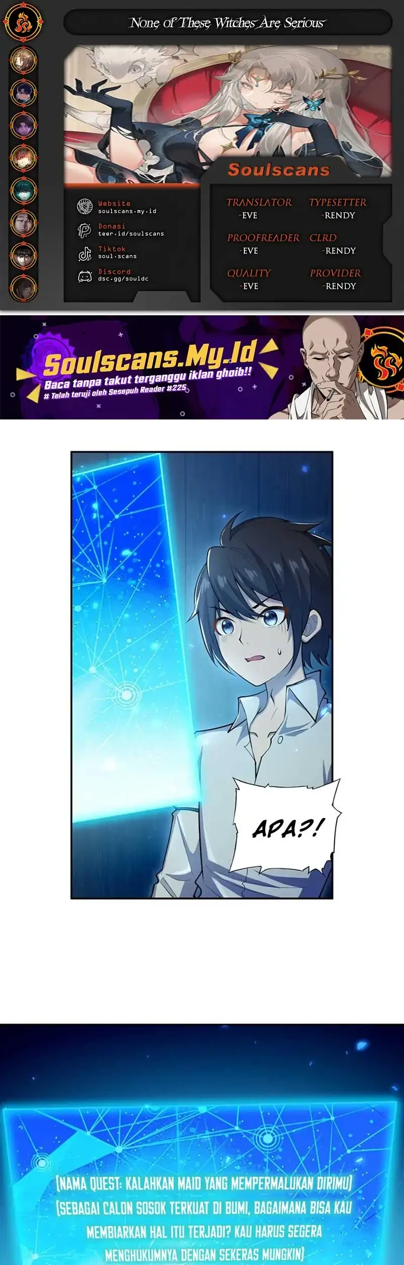 Komik None of These Witches Are Serious Chapter 9 gambar nomor 1