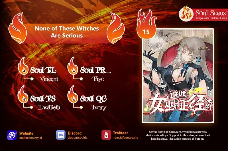 Komik None of These Witches Are Serious Chapter 15 gambar nomor 1