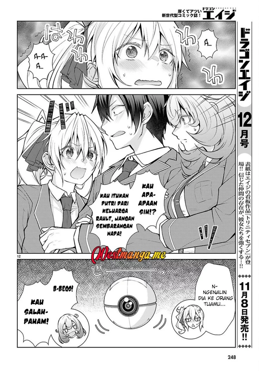 Otome Game Sekai wa Mob ni Kibishii Sekai Desu Chapter 72 Gambar 12