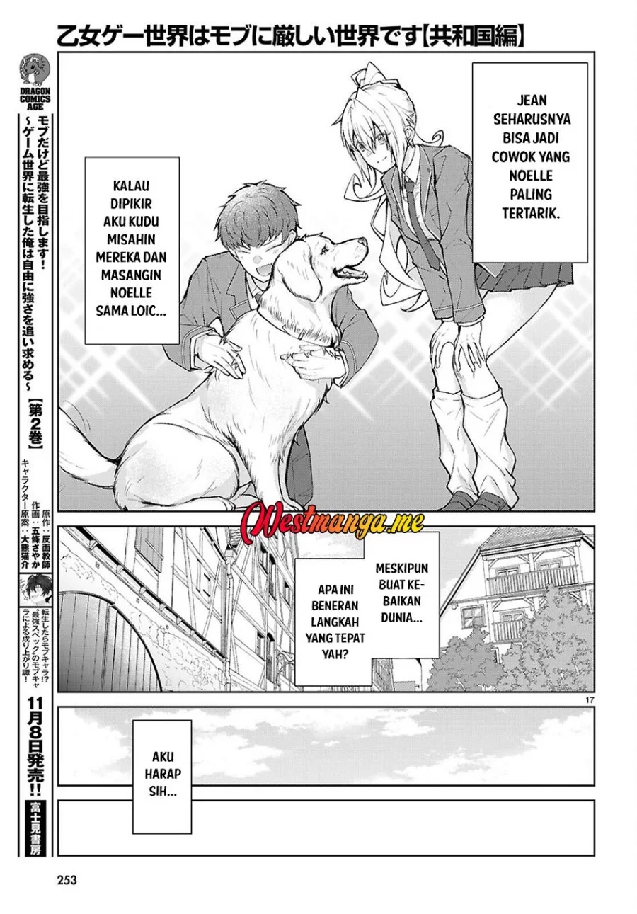 Otome Game Sekai wa Mob ni Kibishii Sekai Desu Chapter 72 Gambar 18