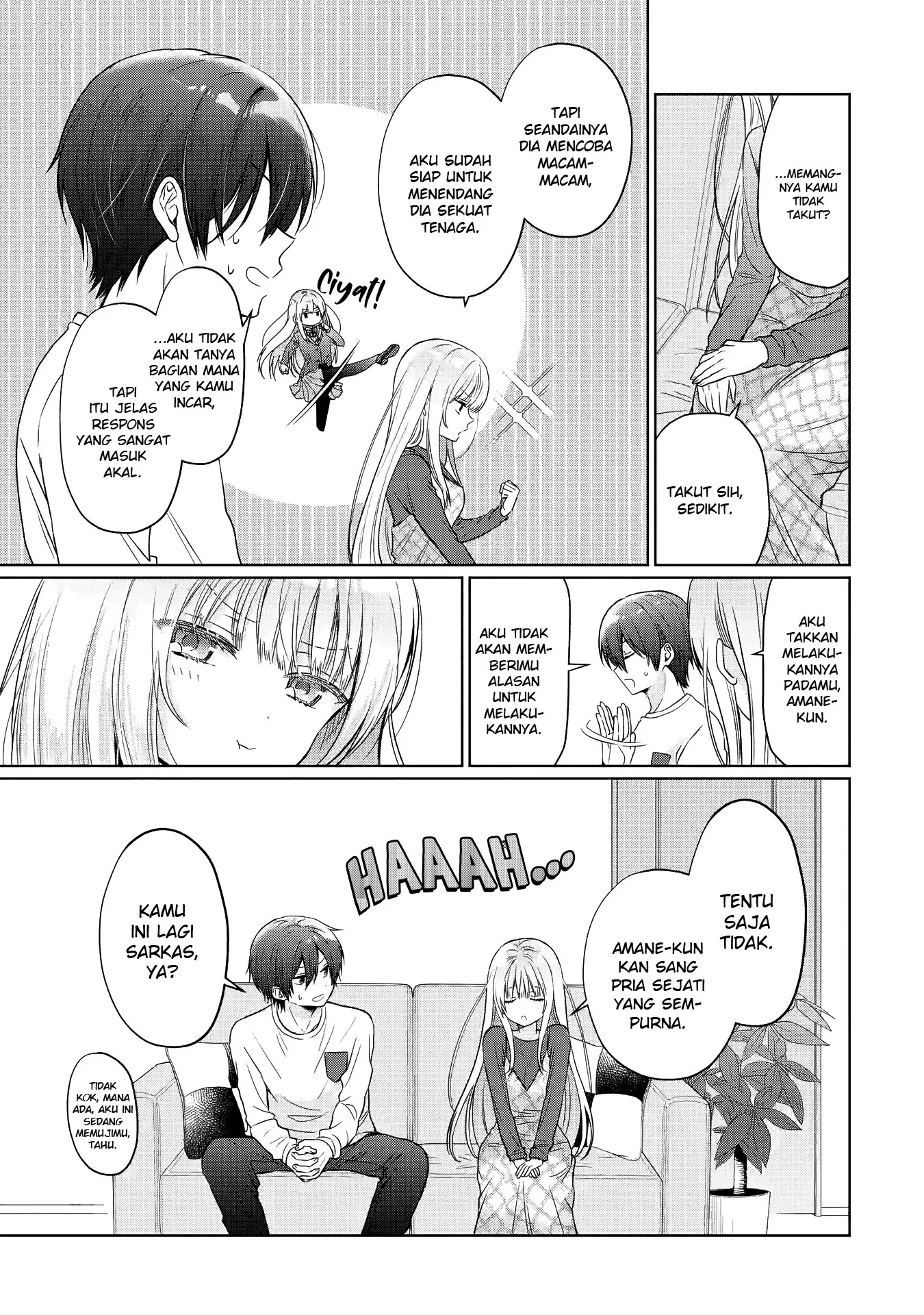 Manga Otonari no Tenshi-sama ni Itsunomanika Dame Ningen ni Sareteita Ken Chapter 25.4 gambar nomor 2