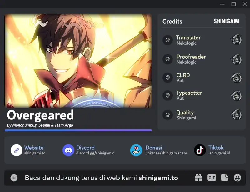 Komik Overgeared Chapter 294 gambar nomor 1