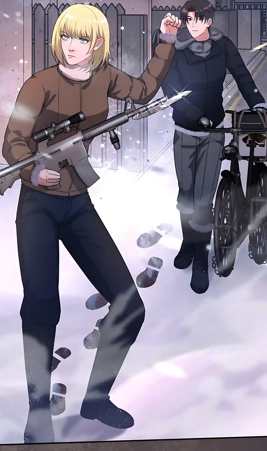 Office Worker in the Ice Age Apocalypse Chapter 28 Gambar 18