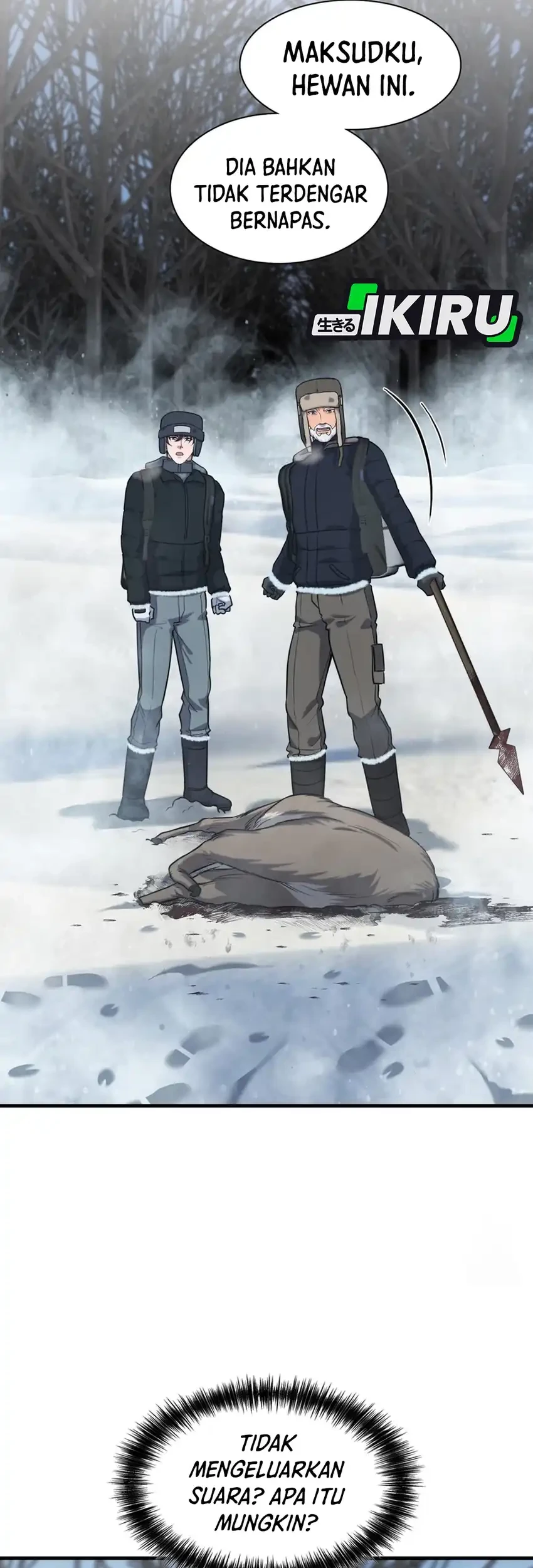 Office Worker in the Ice Age Apocalypse Chapter 34 Gambar 33