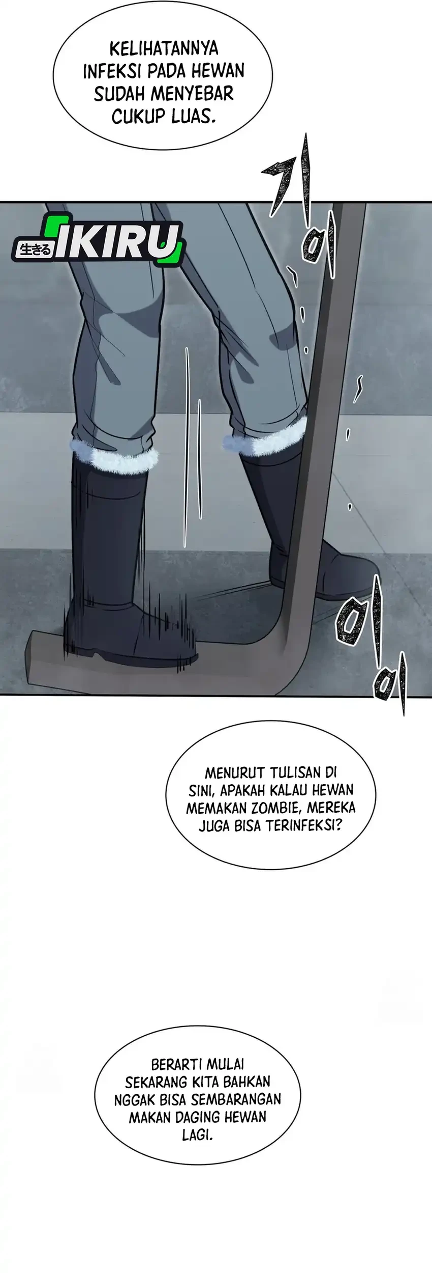 Office Worker in the Ice Age Apocalypse Chapter 34 Gambar 79