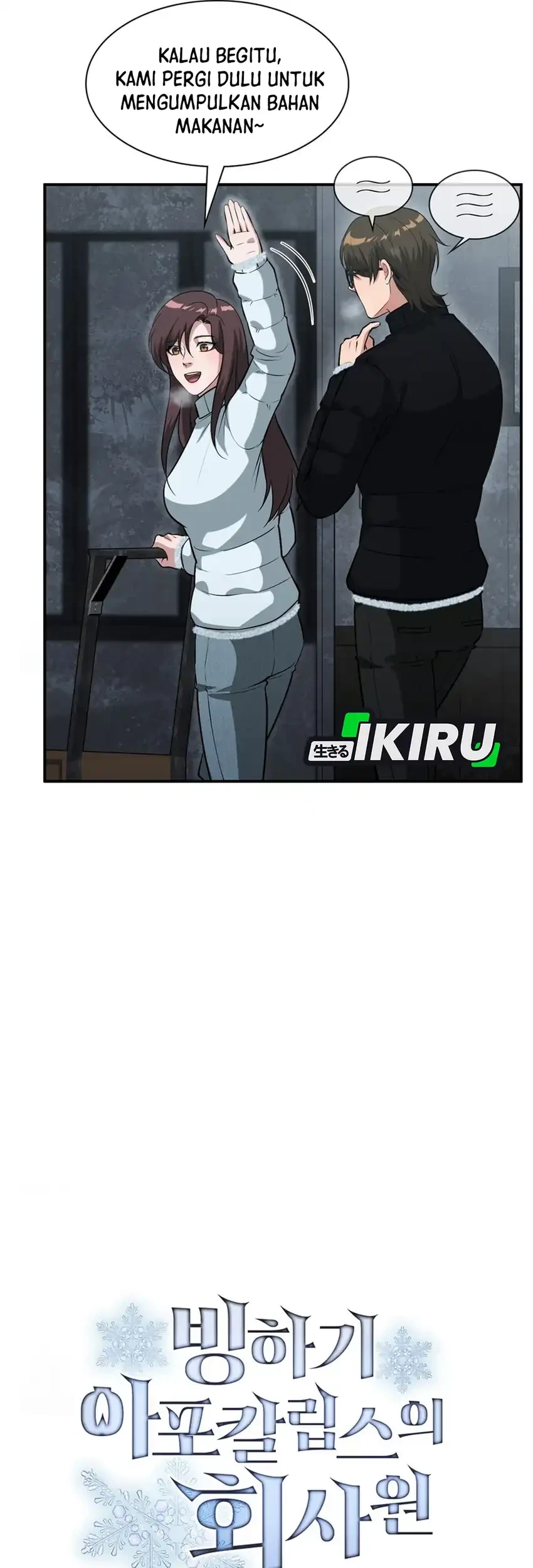 Office Worker in the Ice Age Apocalypse Chapter 35 Gambar 23