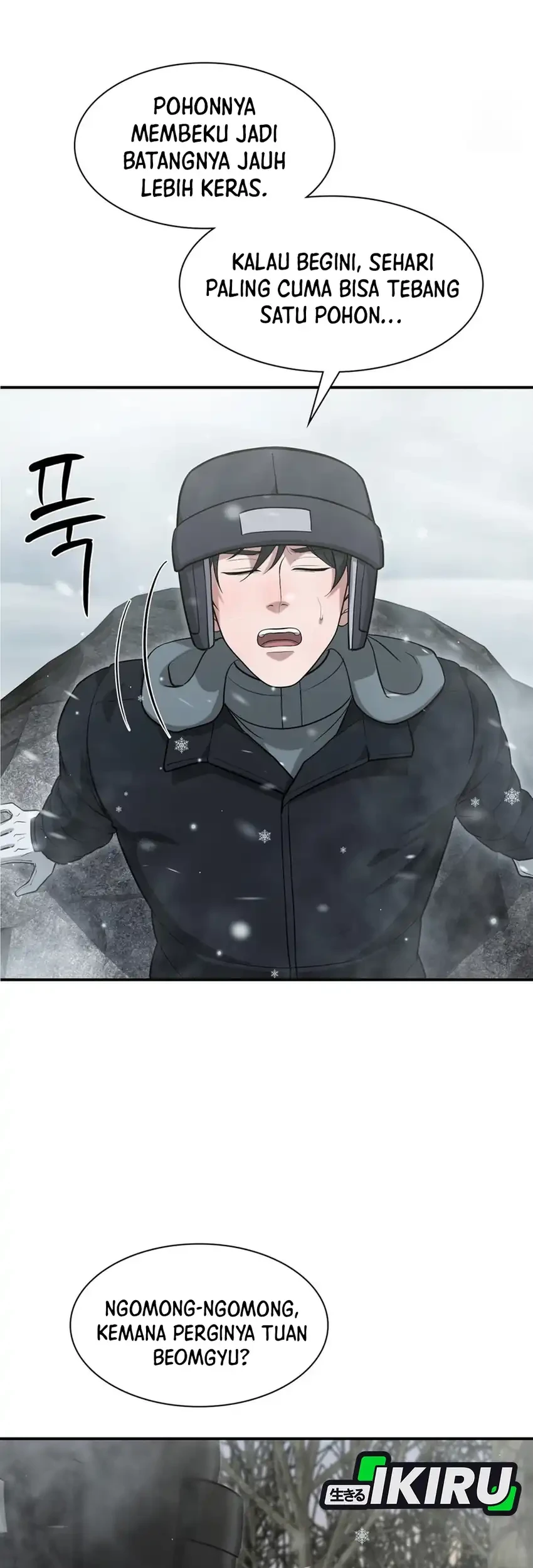 Office Worker in the Ice Age Apocalypse Chapter 35 Gambar 29