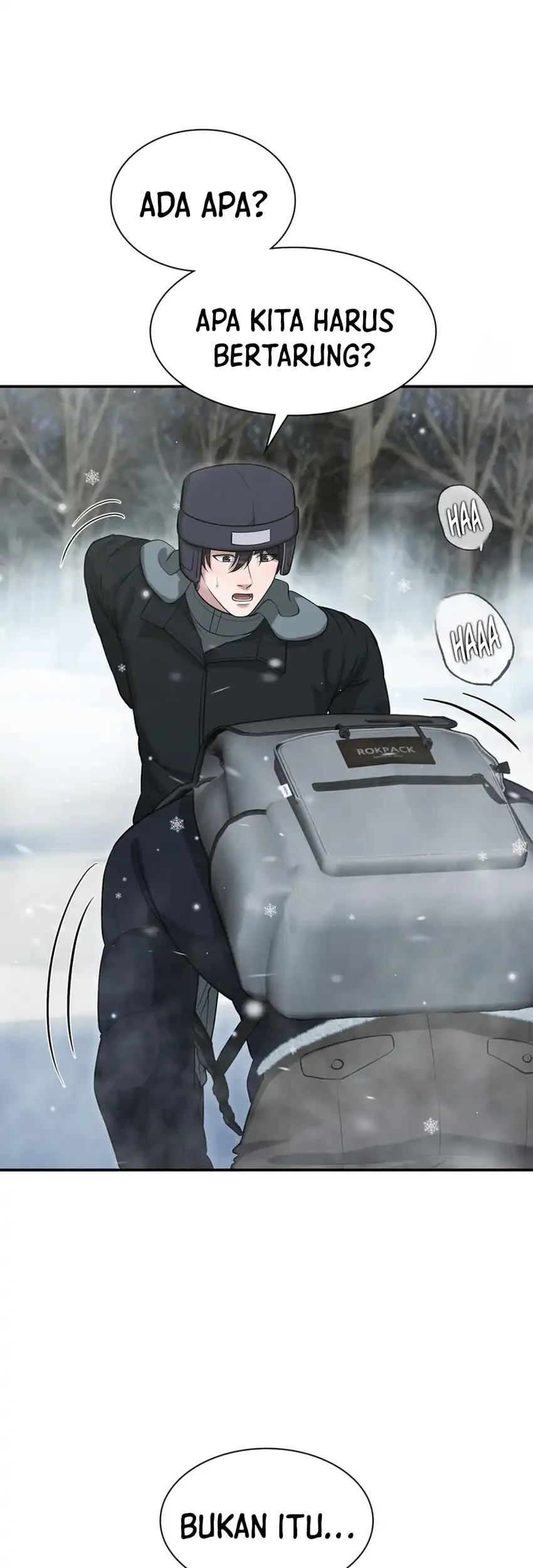 Office Worker in the Ice Age Apocalypse Chapter 35 Gambar 33