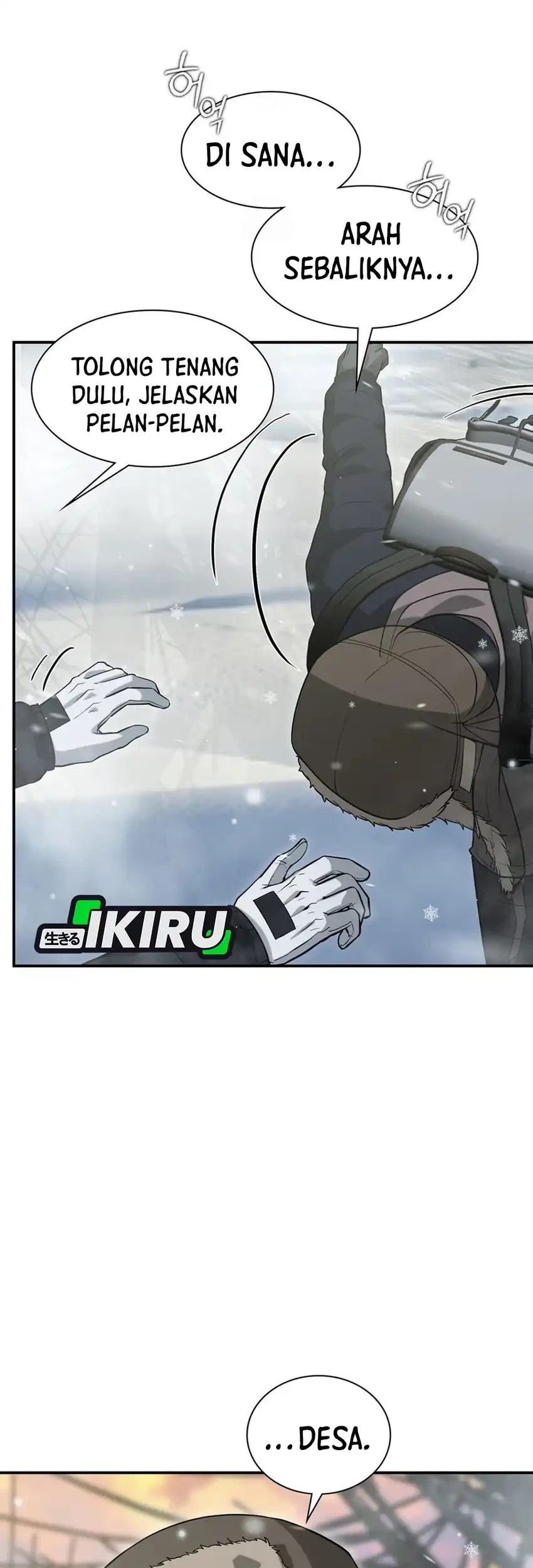 Office Worker in the Ice Age Apocalypse Chapter 35 Gambar 35