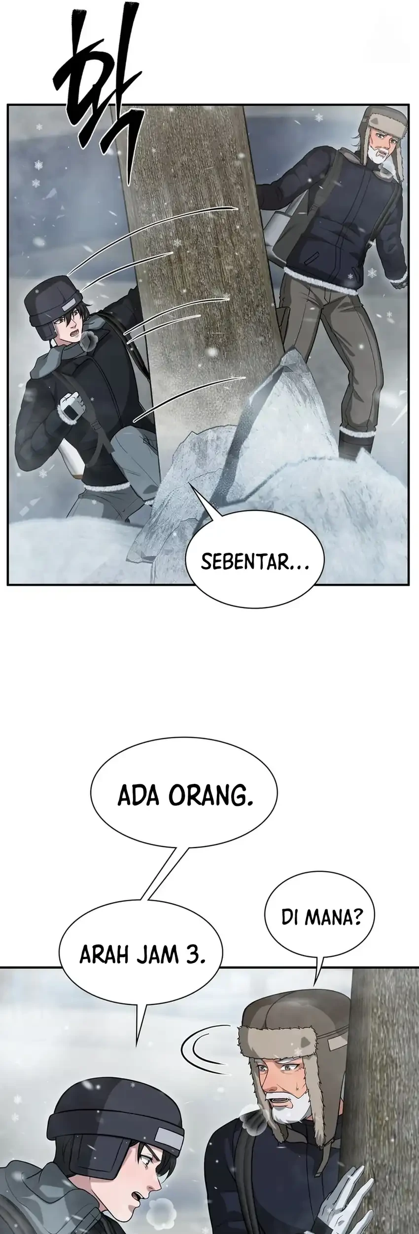 Office Worker in the Ice Age Apocalypse Chapter 35 Gambar 45