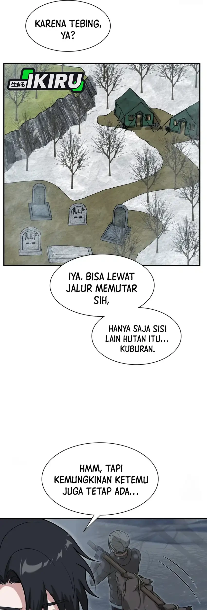 Office Worker in the Ice Age Apocalypse Chapter 35 Gambar 57