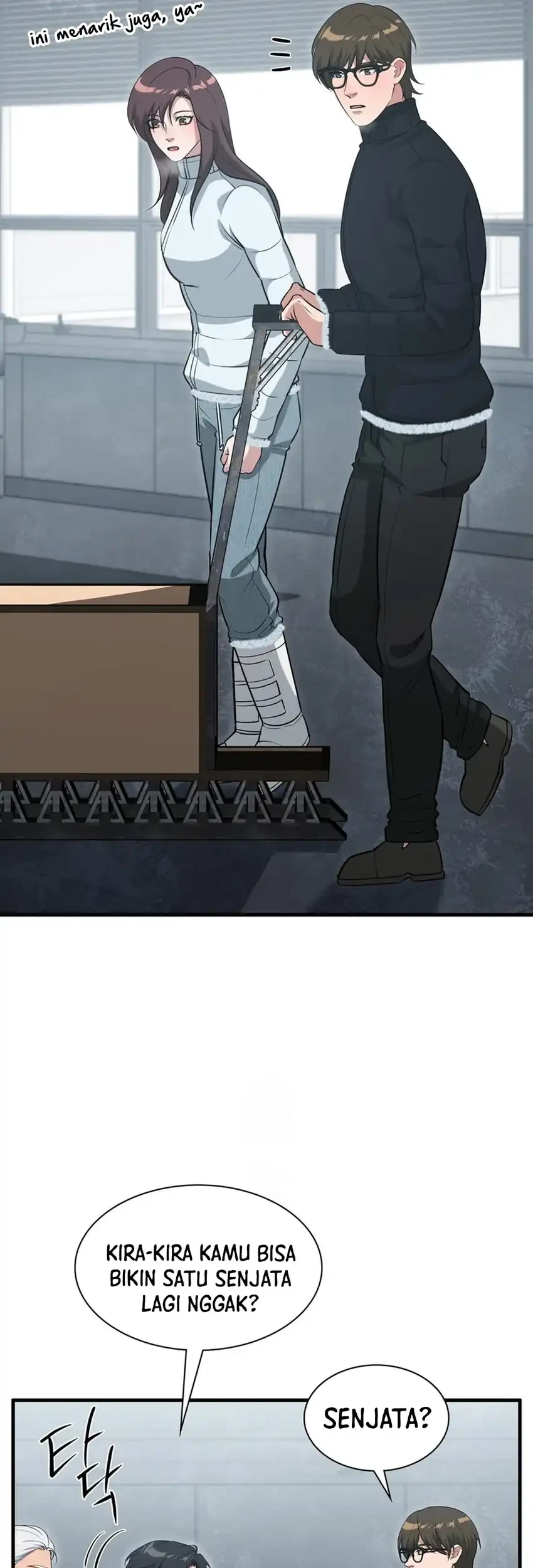 Office Worker in the Ice Age Apocalypse Chapter 35 Gambar 7