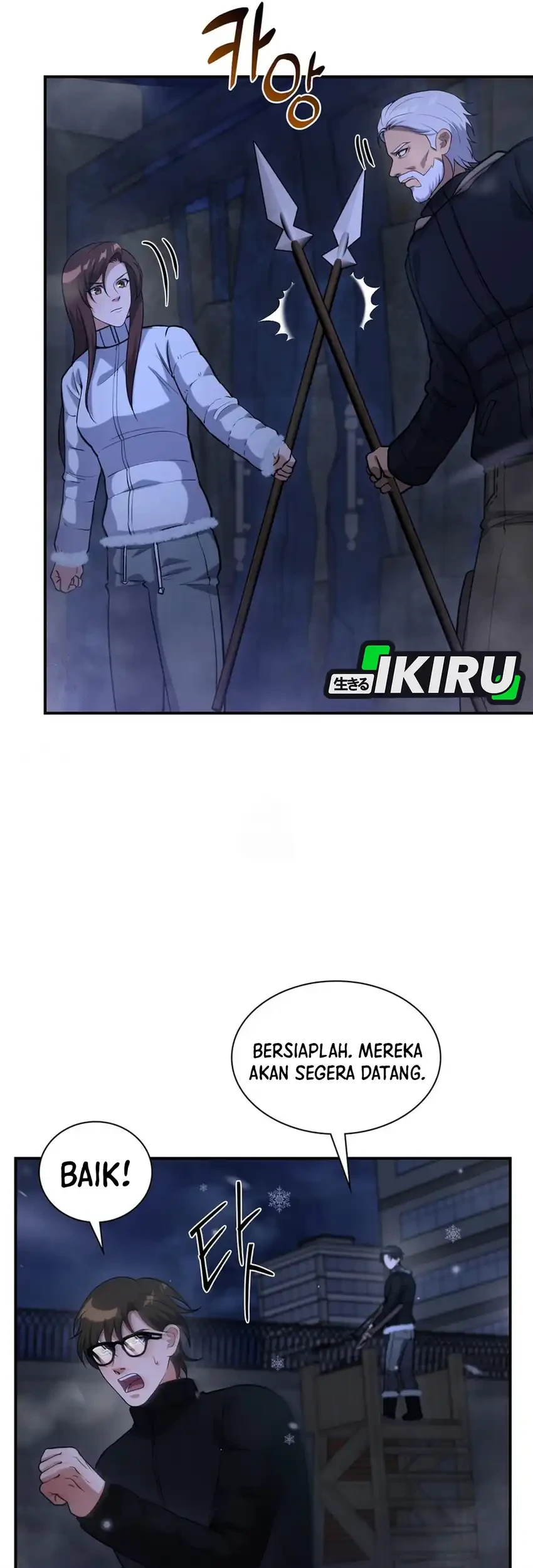 Office Worker in the Ice Age Apocalypse Chapter 36 Gambar 81