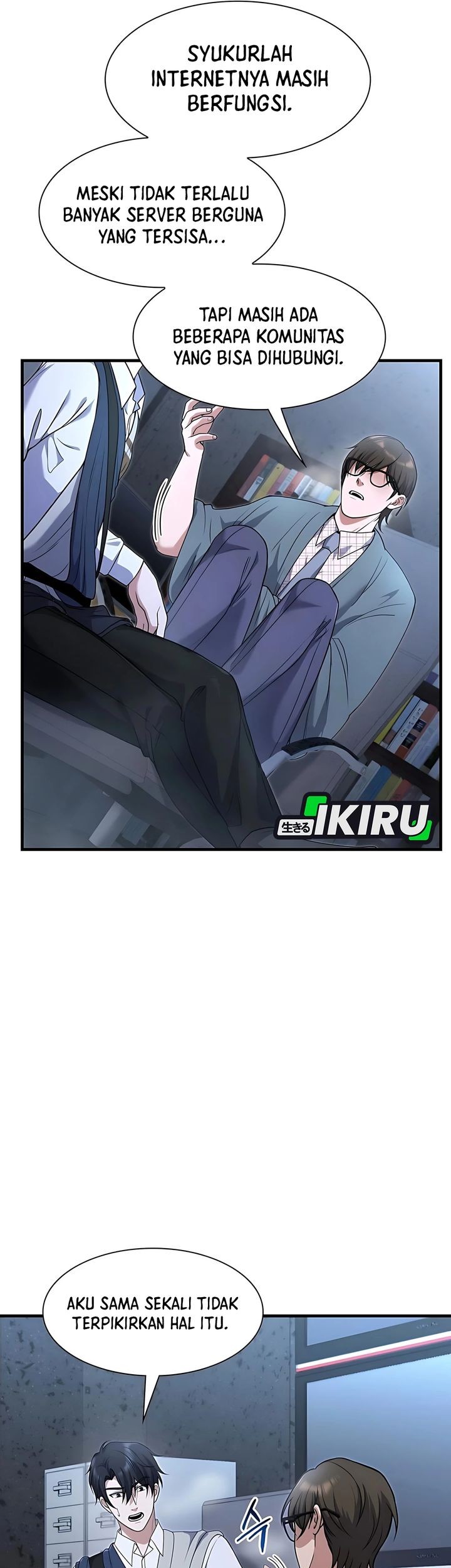 Office Worker in the Ice Age Apocalypse Chapter 4 Gambar 58