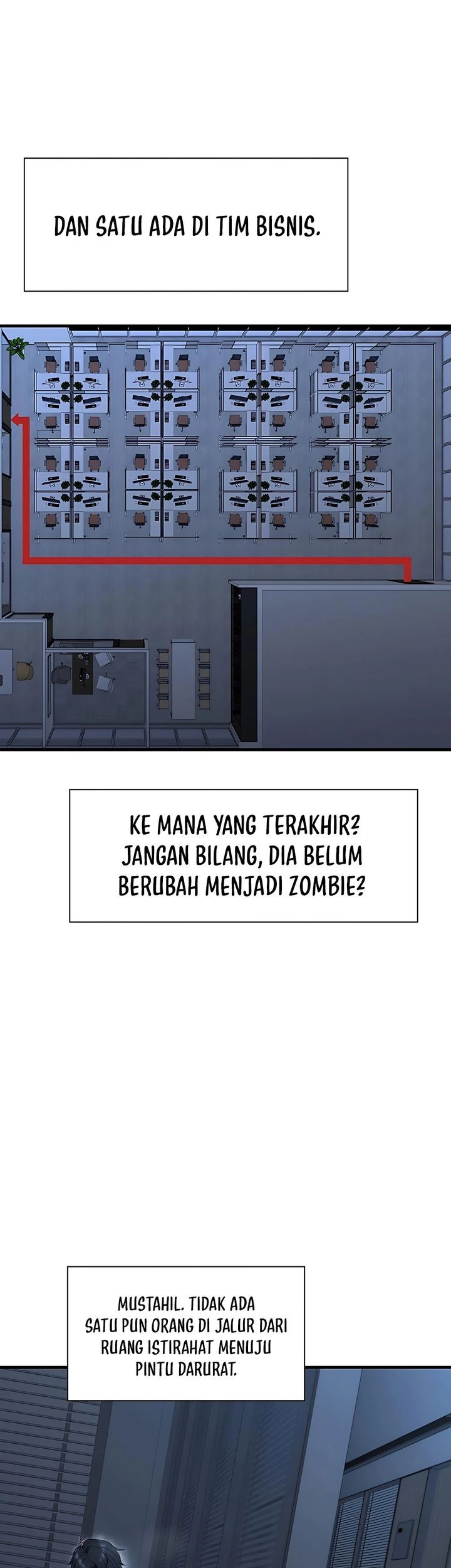 Office Worker in the Ice Age Apocalypse Chapter 5 Gambar 54