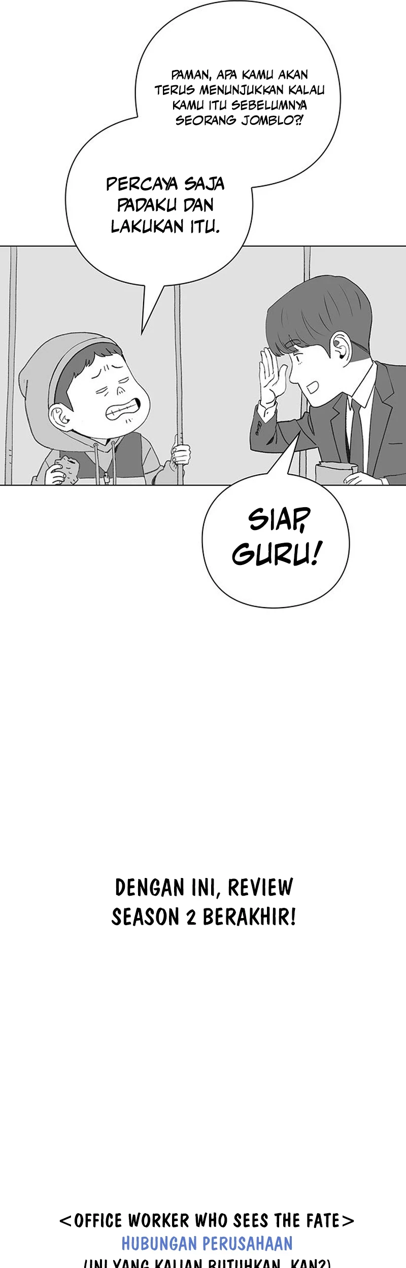 Office Worker Who Sees Fate Chapter 113.5 Gambar 18