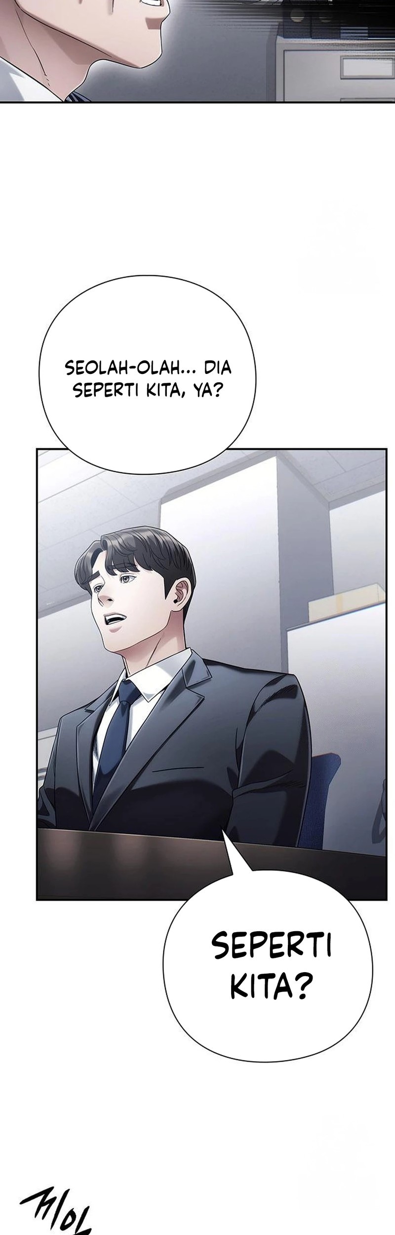 Office Worker Who Sees Fate Chapter 121 Gambar 35