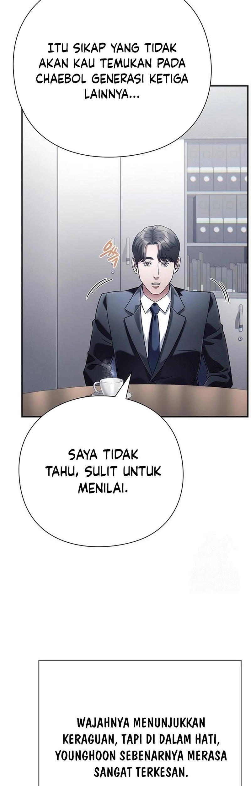 Office Worker Who Sees Fate Chapter 121 Gambar 42
