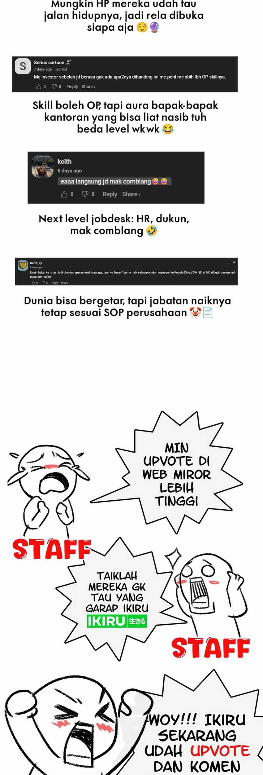 Office Worker Who Sees Fate Chapter 123 Gambar 77