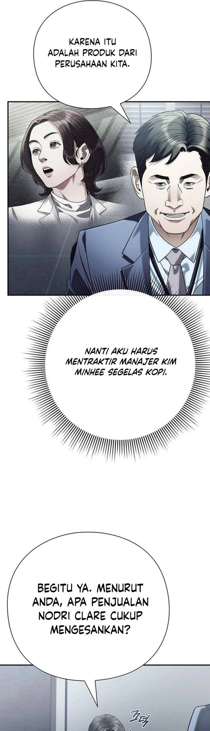 Office Worker Who Sees Fate Chapter 124 Gambar 41