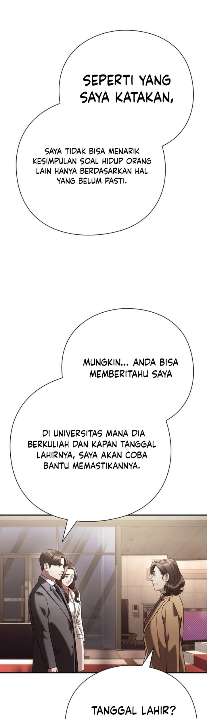 Office Worker Who Sees Fate Chapter 128 Gambar 83