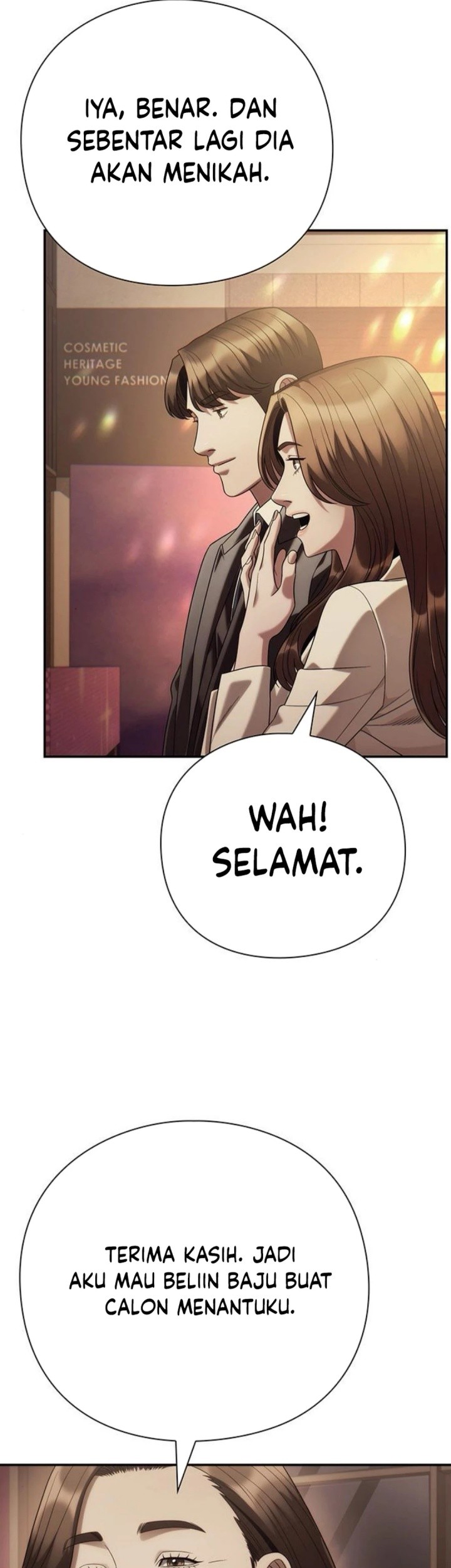 Office Worker Who Sees Fate Chapter 128 Gambar 35