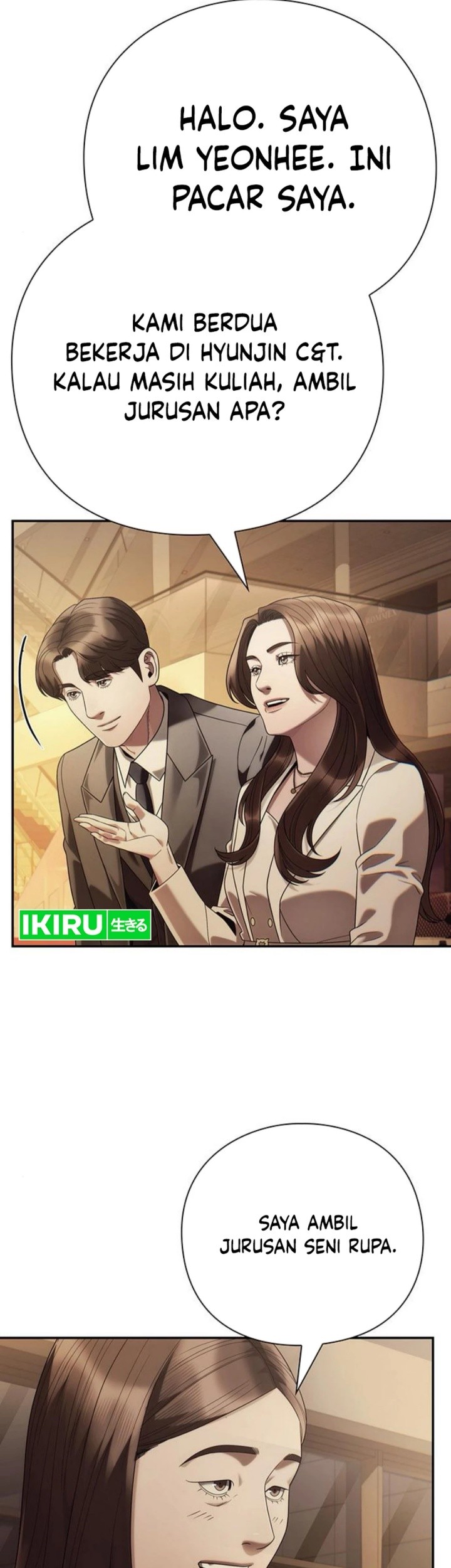 Office Worker Who Sees Fate Chapter 128 Gambar 39