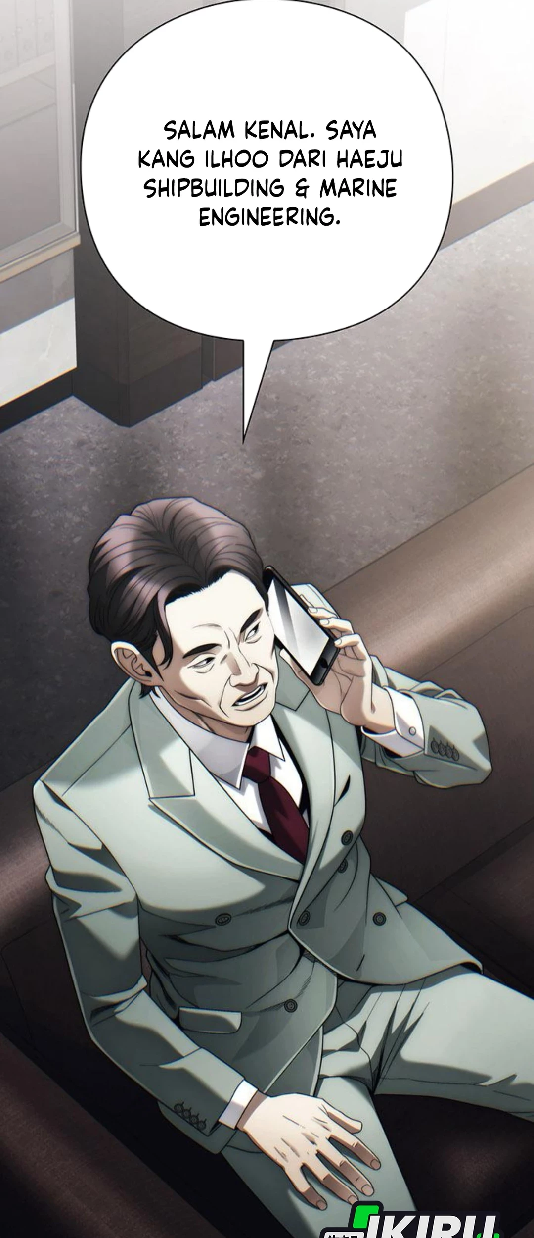 Office Worker Who Sees Fate Chapter 129 Gambar 87