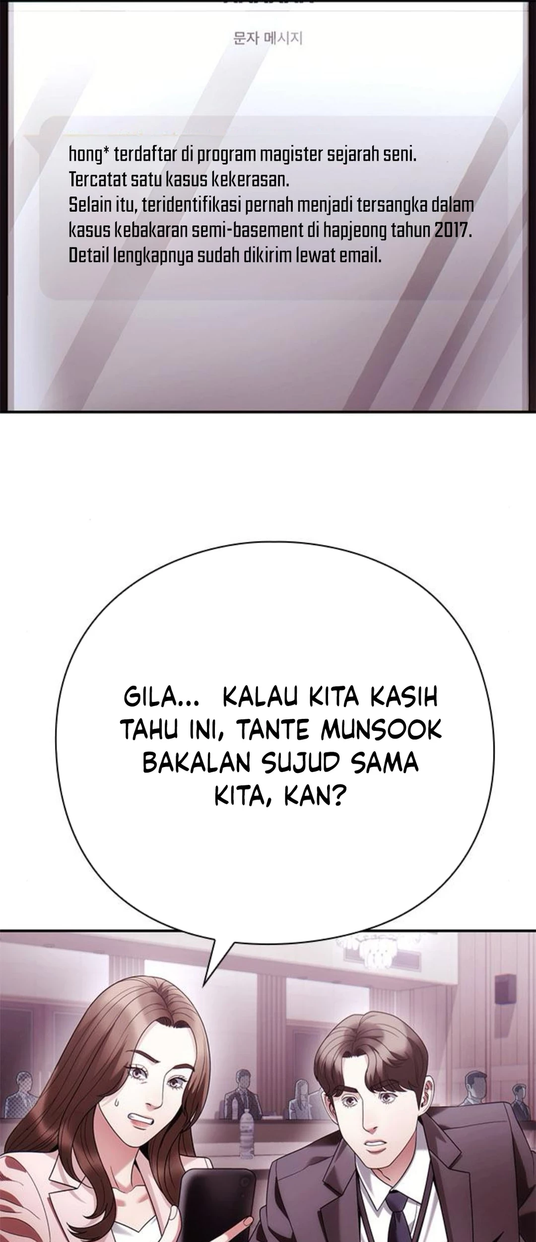 Office Worker Who Sees Fate Chapter 129 Gambar 59