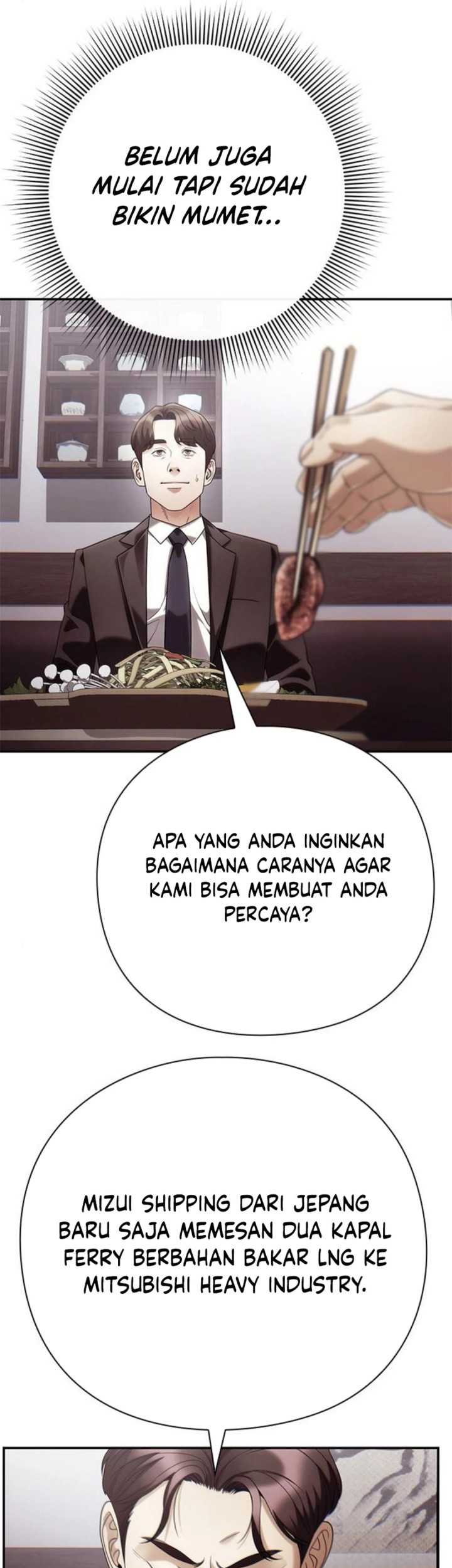 Office Worker Who Sees Fate Chapter 130 Gambar 59