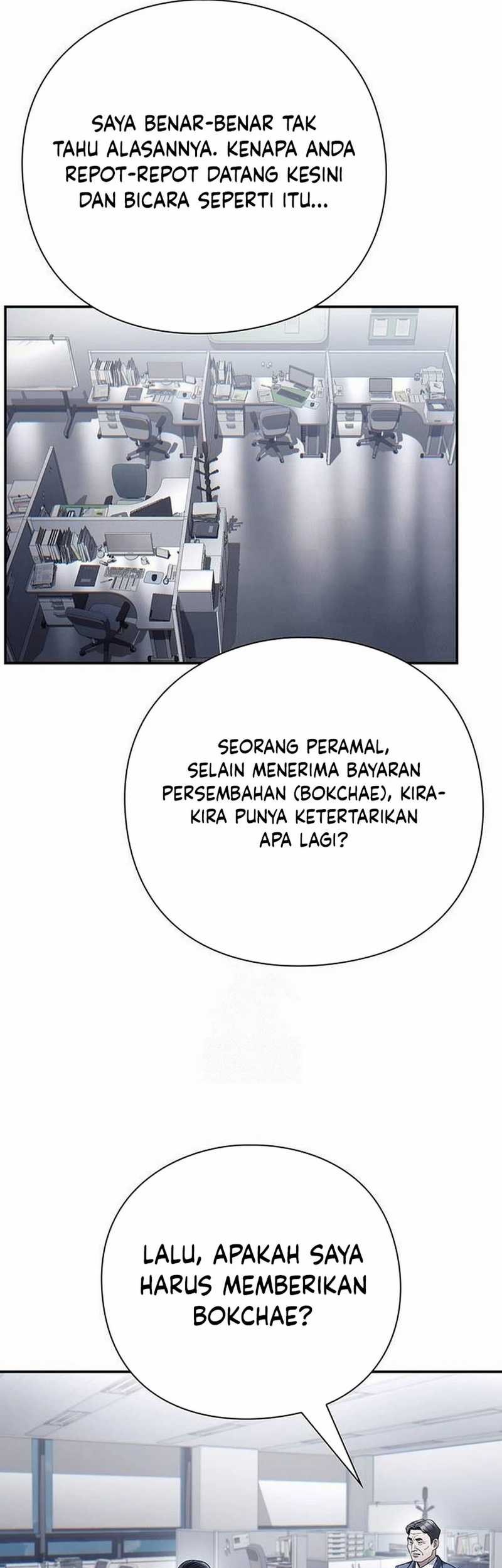 Office Worker Who Sees Fate Chapter 132 Gambar 84
